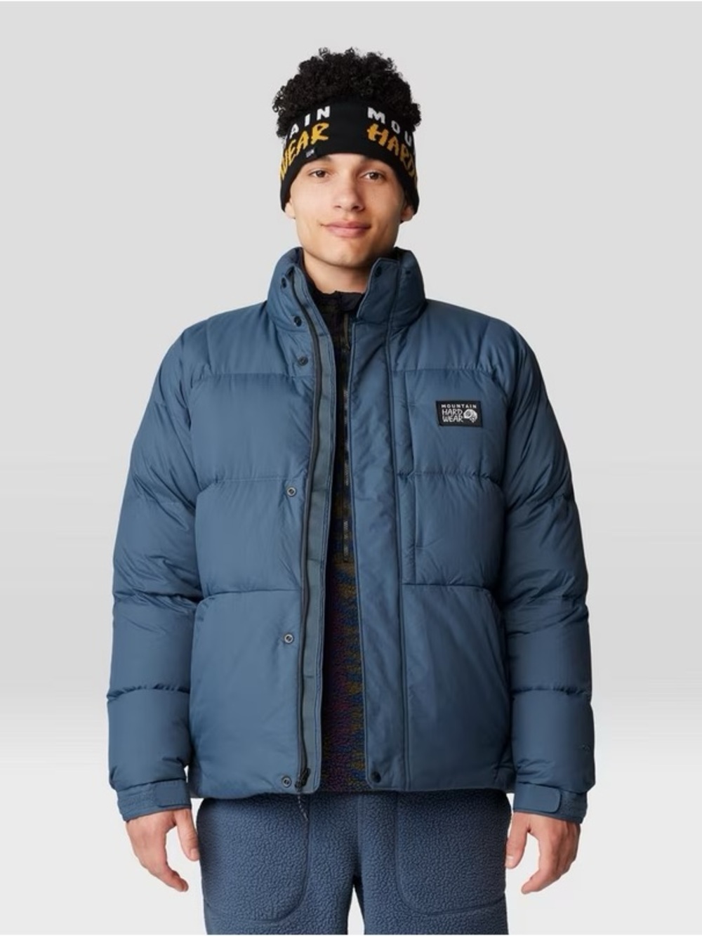 Mountain Hardwear Navadan Down Blue Men's Puffer Jacket (S)